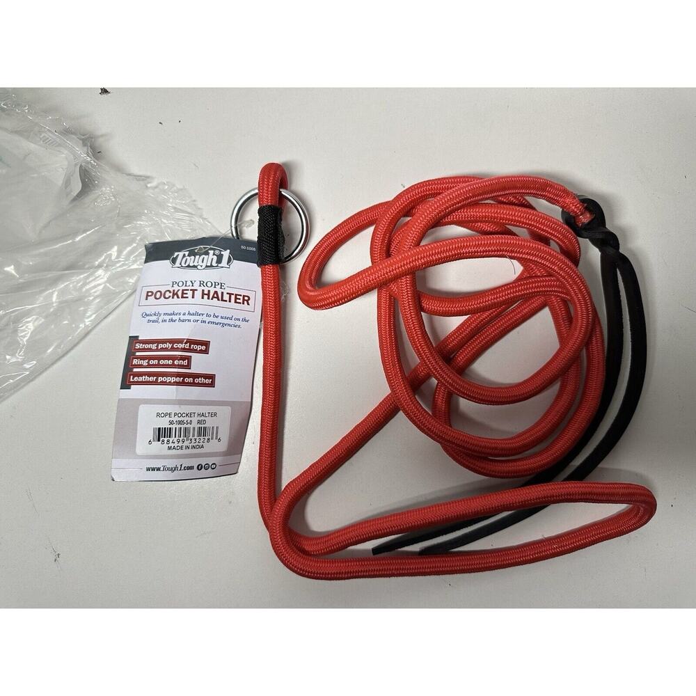 Tough1 Poly Rope Pocket Halter